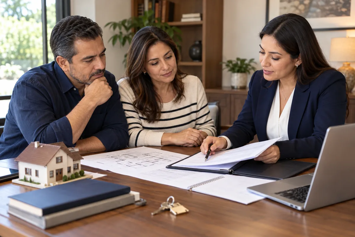Revisión de vivienda y documentos patrimoniales durante un divorcio
