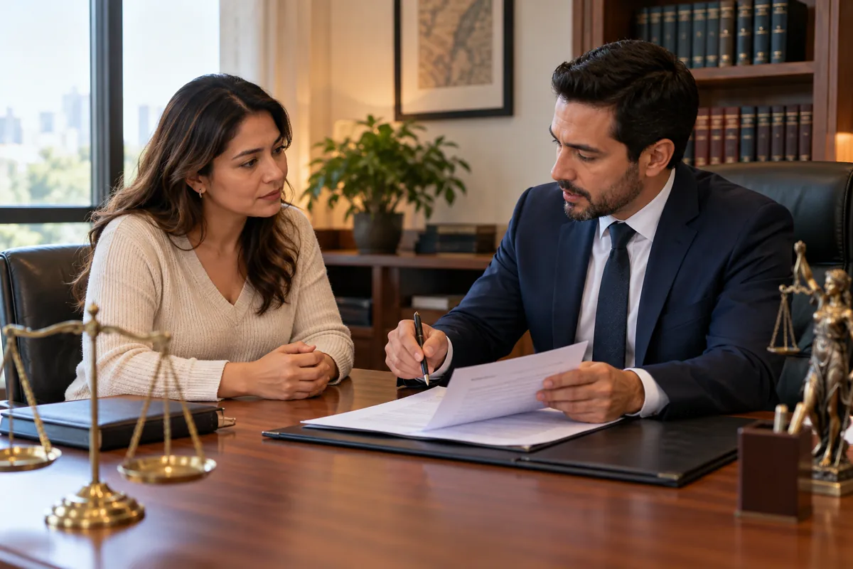 Consulta familiar sobre una solicitud de divorcio